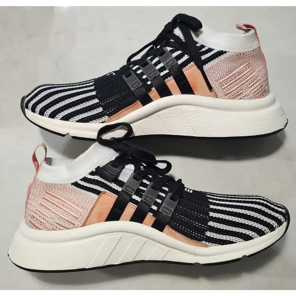 Adidas EQT Support Mid ADV Primeknit Trace Pink AQ1048 Men's Size 10 Used